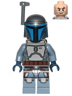 Jango Fett - Light Nougat Head, Smile (sw0468) product image 1, provided for visual reference and product detail review