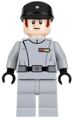Imperial Officer - Light Bluish Gray Uniform (sw0775) product image 1, provided for visual reference and product detail