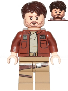 Cassian Andor - Reddish Brown Jacket (sw0813) product image 1, provided for visual reference and product detail review
