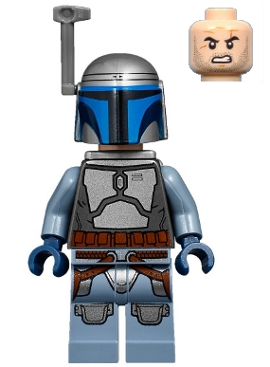 Jango Fett - Light Nougat Head, Angry (sw0845) product image 1, provided for visual reference and product detail review