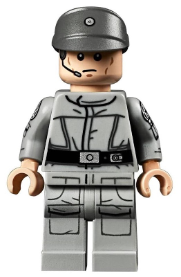 Imperial Crew - Dark Bluish Gray Cap, Printed Arms (sw1044) product image 1, provided for visual reference and product