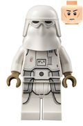Snowtrooper Commander, Printed Legs, Dark Tan Hands (sw1177) product image 1, provided for visual reference and product