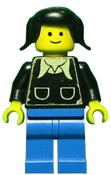 Patron - Black Torso with Pockets and Collar (twn018) product image 1, provided for visual reference and product detail