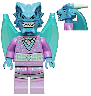Dragon Guitarist, Vidiyo Bandmates, Series 2 (vid046) product image 1, provided for visual reference and product detail